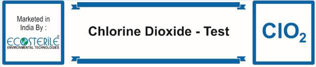 Chlorine dioxide Test Kit Made in Korea
